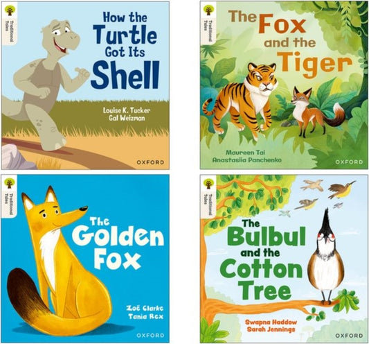 Book cover of: Oxford Reading Tree Traditional Tales: Level 5: Pack of 4: More Stories. By: Sarah Jennings