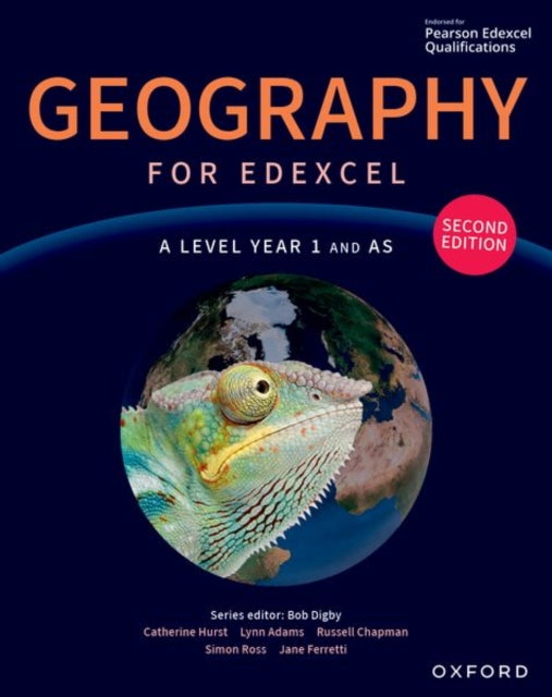 Geography for Edexcel A Level Year 1 and AS second edition Student Book 9781382046947 Bob Digby