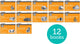 Book cover of: Read Write Inc. Phonics: Orange Set 4 More Black & White Storybooks (Pack of 12). By: Ruth Miskin