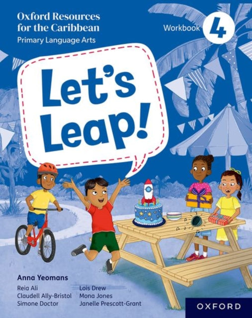 Book cover of: Let's Leap! Caribbean Primary Language Arts: Workbook 4