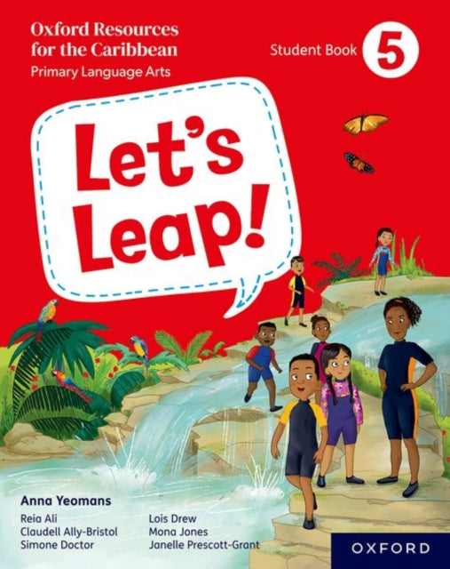 Book cover of: Let's Leap! Caribbean Primary Language Arts: Student Book 5