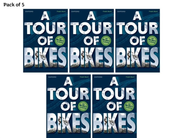 Book cover of: Read Write Inc. Fresh Start Readers: Book 10: A Tour of Bikes & My Diary - by Curtis - Pack of 5. By: Ruth Miskin