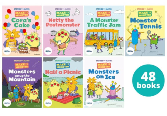 Book cover of: Stories for Maths: KS1: Make it Monsters (48 book pack). By: Timothy Knapman