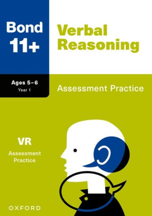 Bond 11+ Verbal Reasoning Assessment Practice Age 5-6 (for GL Assessment & other 11 plus exams)
