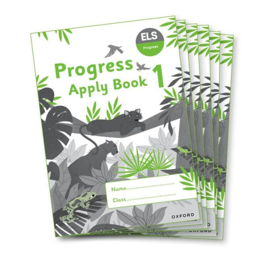Book cover of: ELS Progress: Oxford Reading Levels 3-4, Year 3/Primary 4 - Year 6/Primary 7: Apply Book 1 Pack of 6
