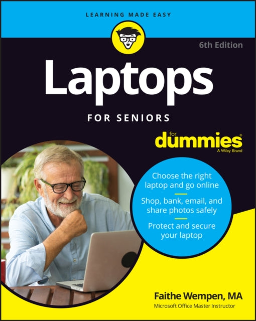 Book cover of: Laptops For Seniors For Dummies. By: Faithe Wempen