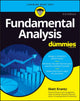 Book cover of: Fundamental Analysis For Dummies. By: Matthew Krantz