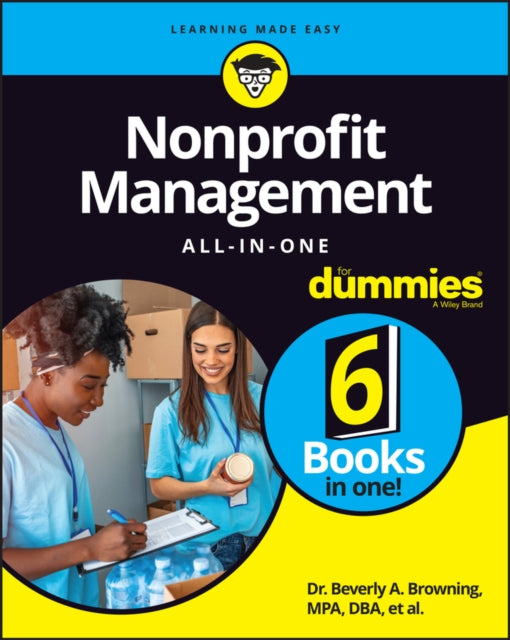Book cover of: Nonprofit Management All-in-One For Dummies. By: Beverly A. Browning