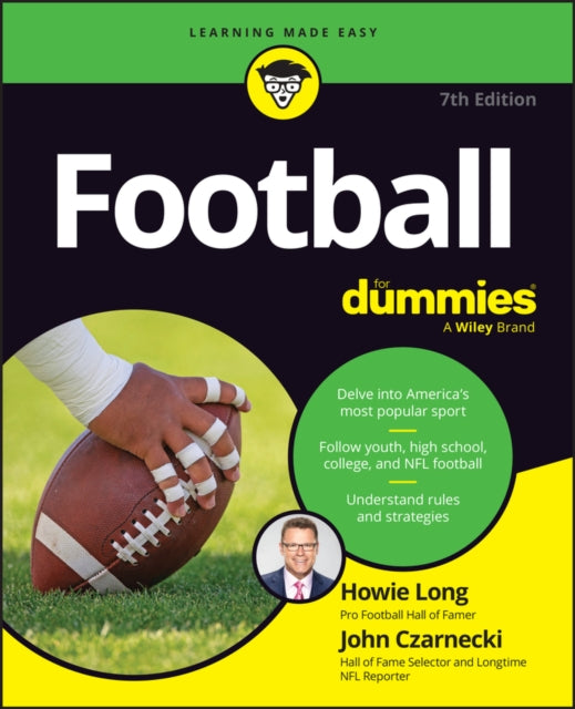 Book cover of: Football For Dummies, USA Edition. By: Howie Long