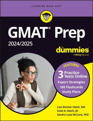 GMAT Prep 2024/2025 For Dummies (GMAT Focus Edition)