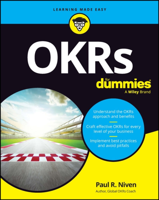 Book cover of: OKRs For Dummies. By: Dummies