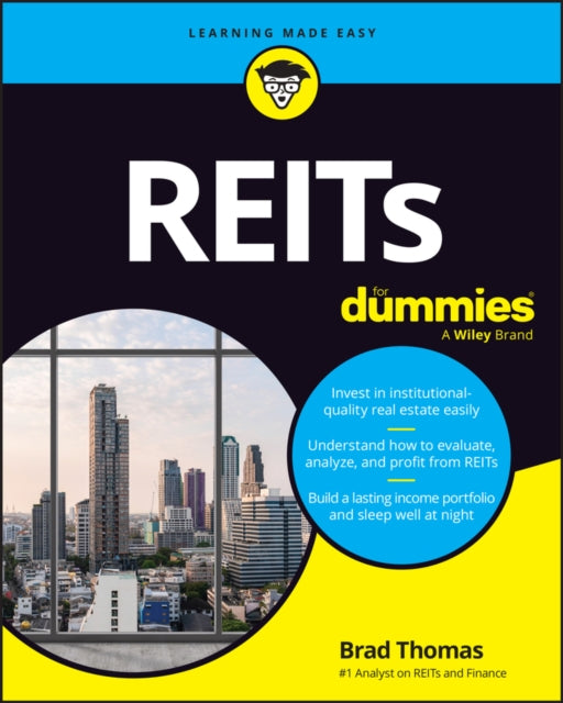 Book cover of: REITs For Dummies. By: . . . Thomas