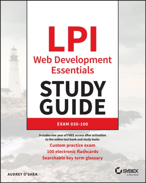 Book cover of: LPI Web Development Essentials Study Guide. By: Audrey O'Shea