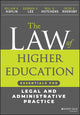 Book cover of: Law of Higher Education. By: Barbara A. Lee