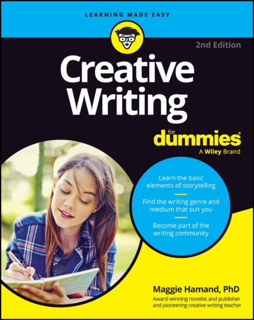 Book cover of: Creative Writing For Dummies. By: Hamand