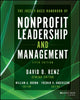 Book cover of: Jossey-Bass Handbook of Nonprofit Leadership and Management. By: David O. Renz