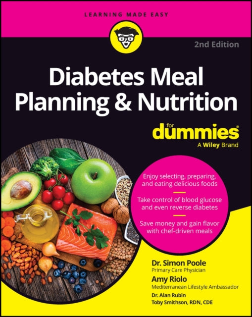 Book cover of: Diabetes Meal Planning & Nutrition For Dummies. By: Simon Poole