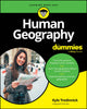 Book cover of: Human Geography For Dummies. By: Kyle Tredinnick