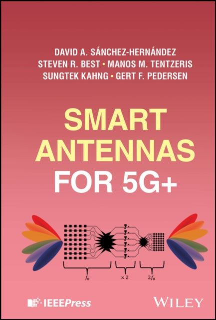 Book cover of: Smart Antennas for 5G+. By: David A. Sánchez-Hernández