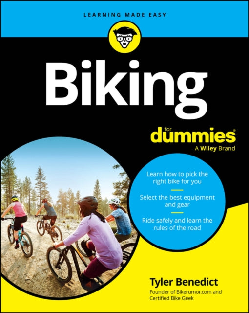 Book cover of: Biking For Dummies. By: Tyler Benedict
