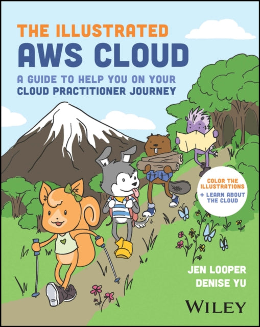 Book cover of: Illustrated AWS Cloud. By: Jen Looper