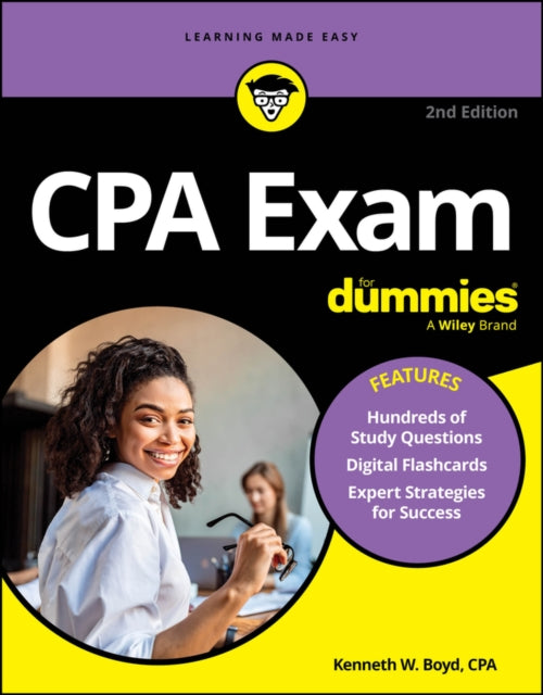 Book cover of: CPA Exam For Dummies. By: Kenneth W. Boyd