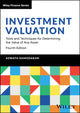 Book cover of: Investment Valuation. By: Aswath Damodaran