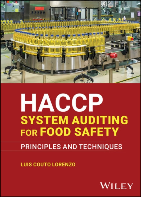 Book cover of: HACCP System Auditing for Food Safety. By: Luis Couto Lorenzo