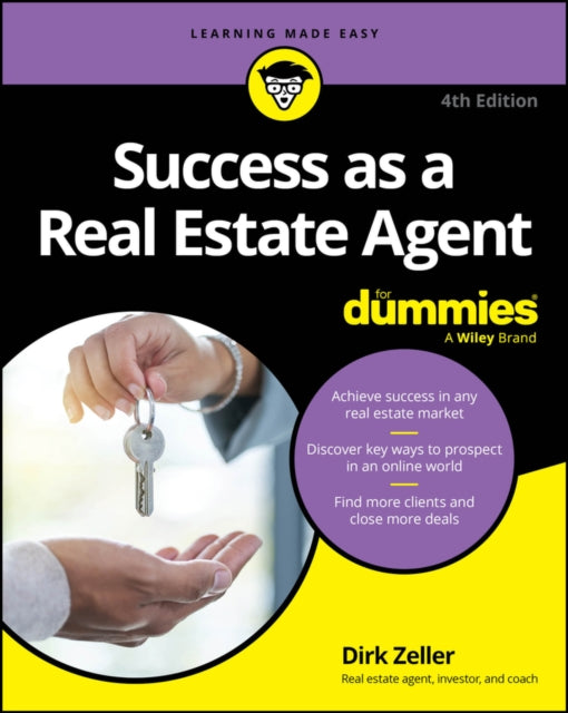 Book cover of: Success as a Real Estate Agent For Dummies. By: Dirk Zeller