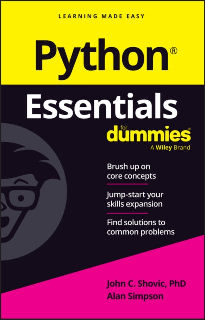 Python Essentials For Dummies 9781394263479 The Experts at Dummies