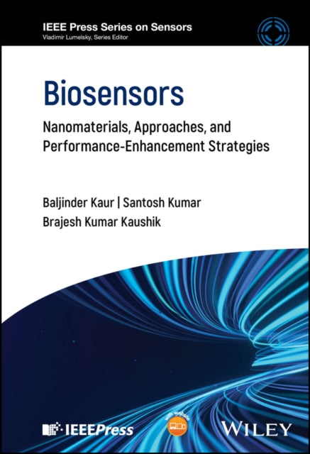 Book cover of: Biosensors. By: Baljinder Kaur