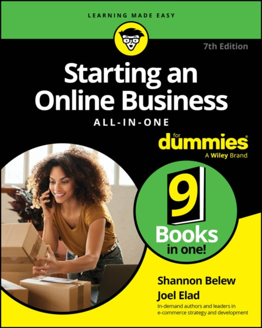 Book cover of: Starting an Online Business All-in-One For Dummies. By: Belew