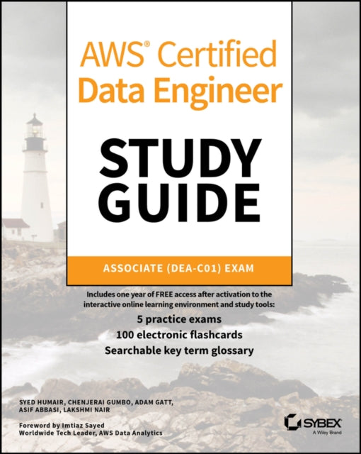 Book cover of: AWS Certified Data Engineer Study Guide. By: Syed Humair