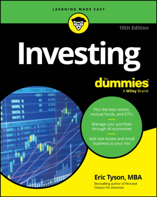 Book cover of: Investing For Dummies. By: Eric Tyson