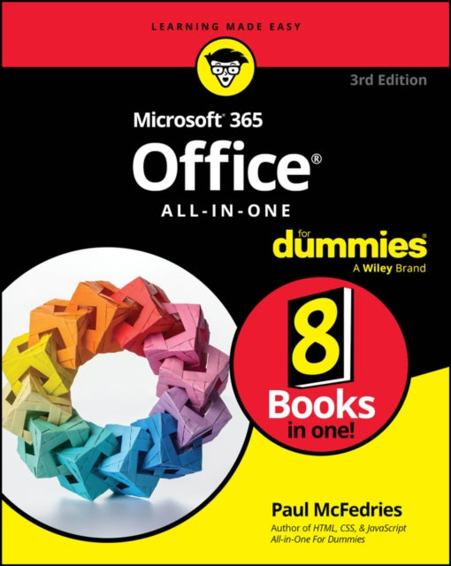 Book cover of: Microsoft 365 Office All-in-One For Dummies. By: Paul McFedries