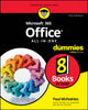 Book cover of: Microsoft 365 Office All-in-One For Dummies. By: Paul McFedries