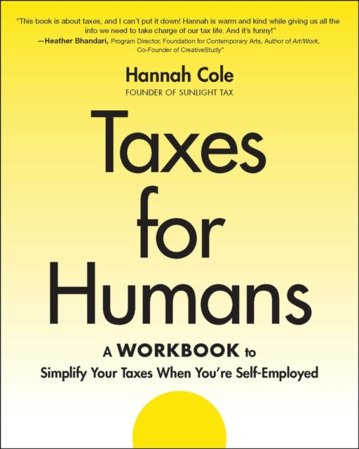 Book cover of: Taxes for Humans Workbook