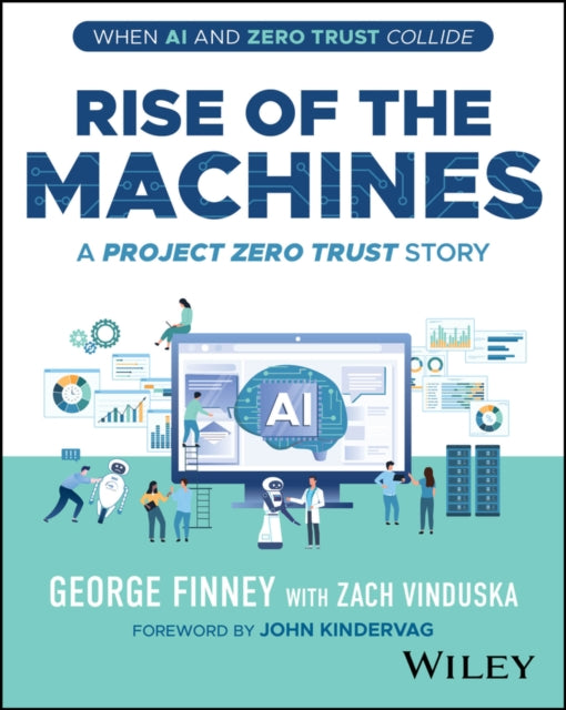 Book cover of: Rise of the Machines. By: Finney