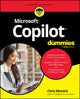 Microsoft Copilot For Dummies 9781394314942 Chris Minnick