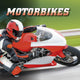 Book cover of: Motorbikes. By: Mari C. Schuh