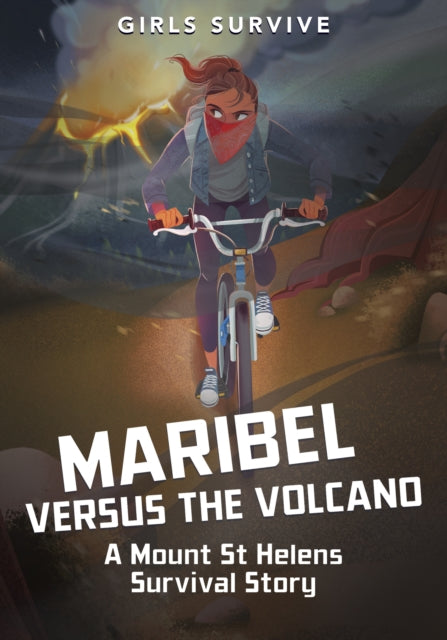 Book cover of: Maribel Versus the Volcano. By: Sarah Hannah Gómez
