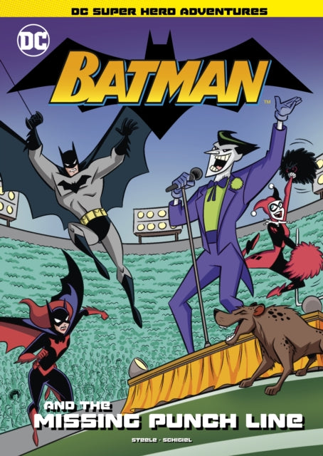 Book cover of: Batman and the Missing Punchline. By: Michael Steele