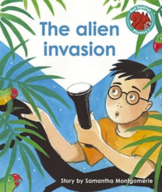 Book cover of: alien invasion. By: Samantha Montgomerie