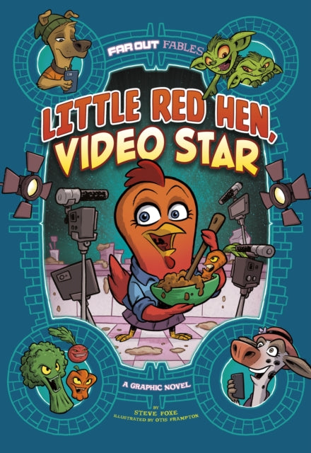 Book cover of: Little Red Hen, Video Star. By: Steve Foxe