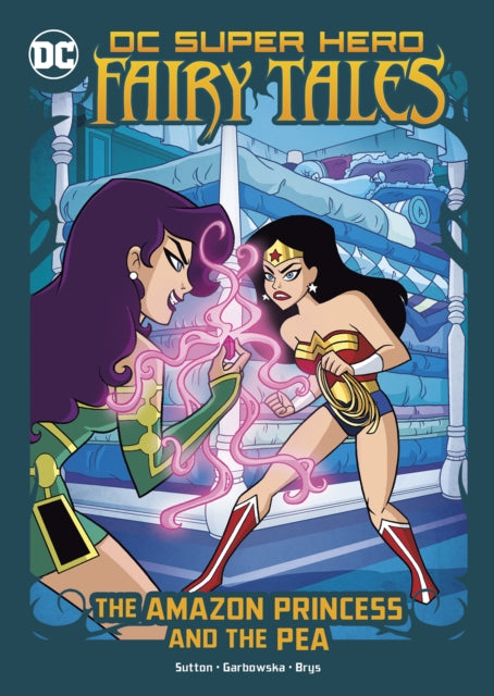Book cover of: Amazon Princess and the Pea. By: Laurie S. Sutton