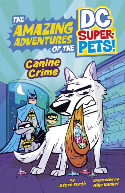 Book cover of: Canine Crime. By: Steve Korté