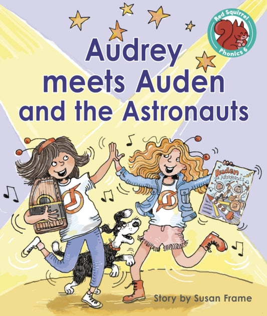 Book cover of: Audrey meets Auden and the Astronauts. By: Susan Frame