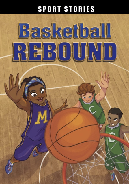 Book cover of: Basketball Rebound. By: Jake Maddox