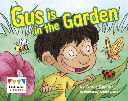 Book cover of: Gus is in the Garden. By: Anne Giulieri