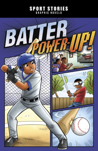 Book cover of: Batter Power-Up!. By: Jake Maddox